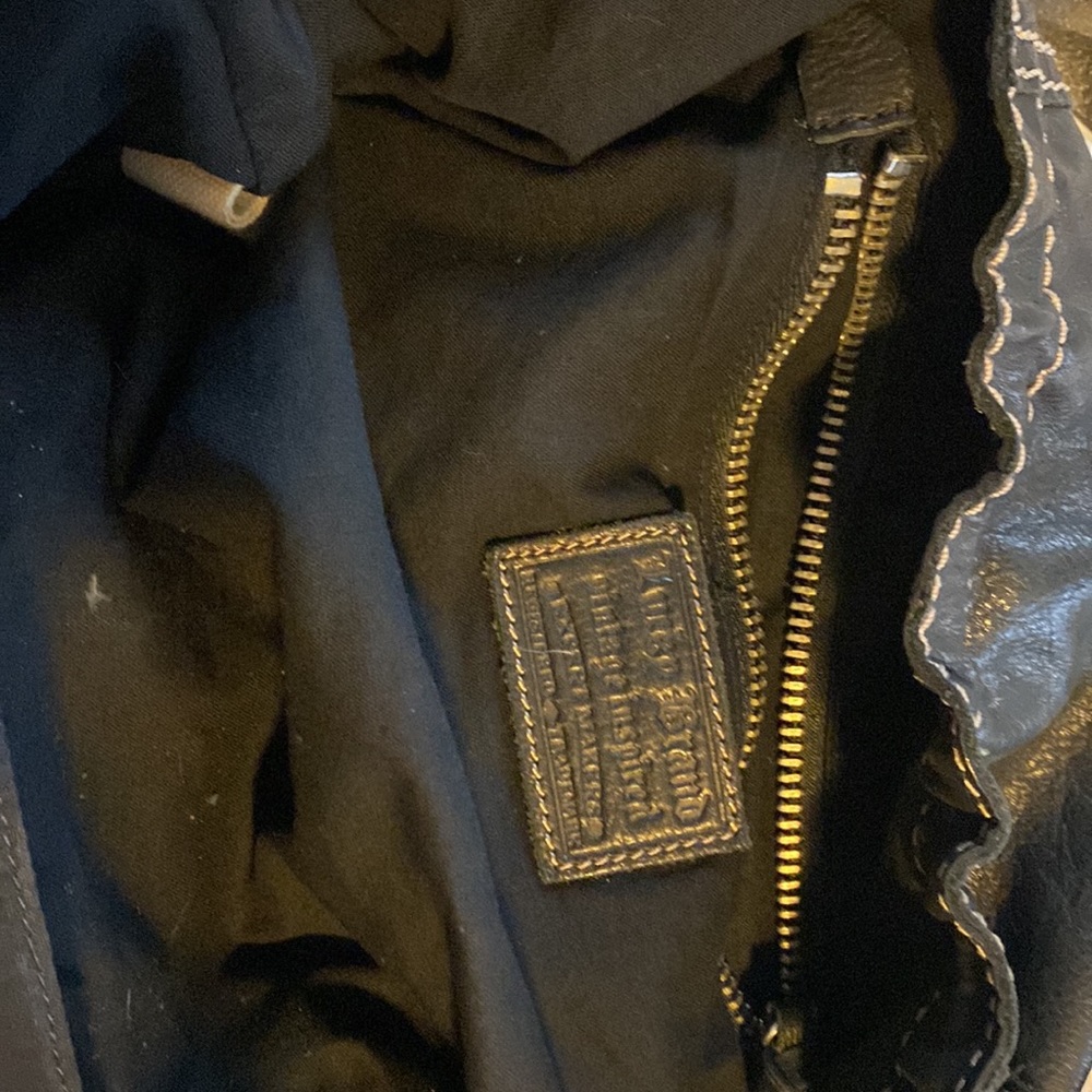 Lucky black leather hobo bag - Picture 4 of 7